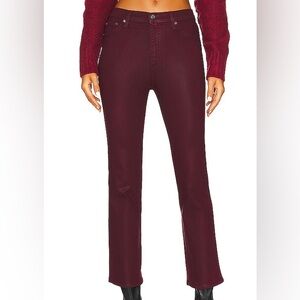 Pistola Lennon Merlot Coated Crop Boot